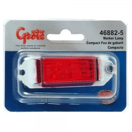 Grote Clr/Mkr Lamp-Red-Economy-Retail Pack, 46882-5 46882-5